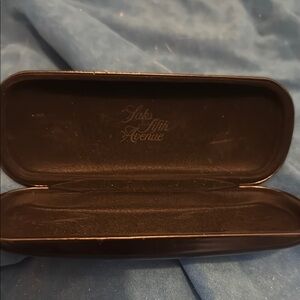 Saks Fifth Avenue Black Eyeglass Case